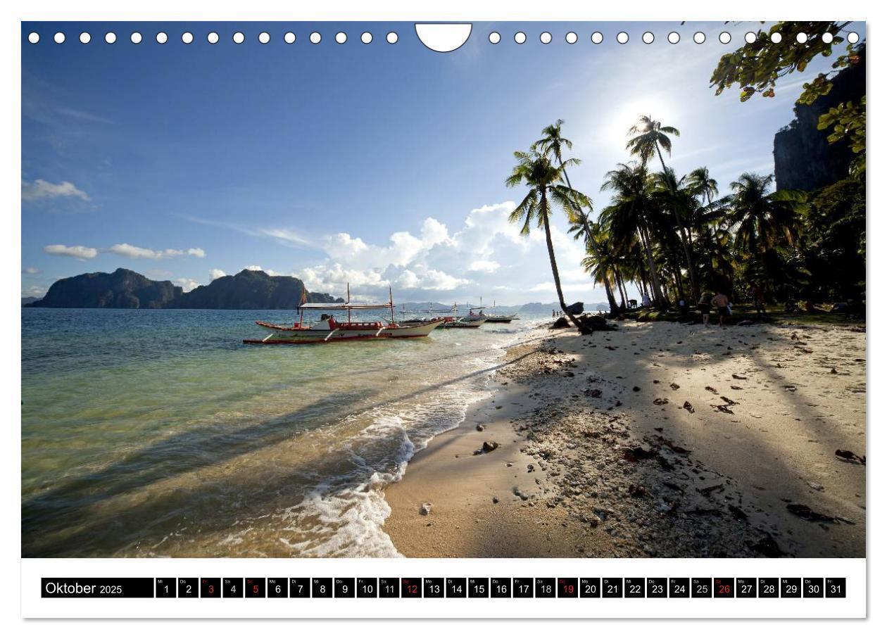 Bild: 9783435831470 | Palawan (Wandkalender 2025 DIN A4 quer), CALVENDO Monatskalender