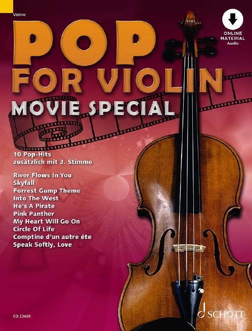 Cover: 9790001214100 | Pop for Violin MOVIE SPECIAL | Broschüre | Pop for Violin | Englisch