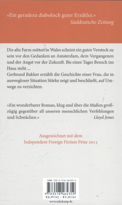 Rückseite: 9783518464359 | Der Umweg | Gerbrand Bakker | Taschenbuch | 228 S. | Deutsch | 2013
