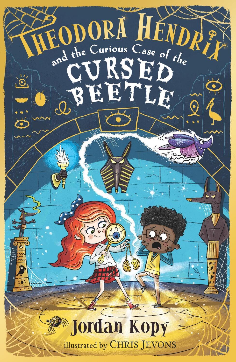 Cover: 9781406392623 | Theodora Hendrix and the Curious Case of the Cursed Beetle | Kopy
