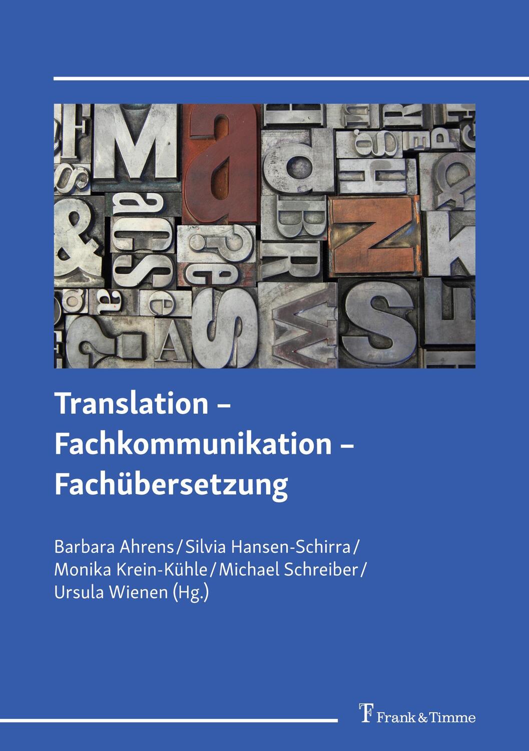 Cover: 9783732904068 | Translation ¿ Fachkommunikation ¿ Fachübersetzung | Ahrens (u. a.)