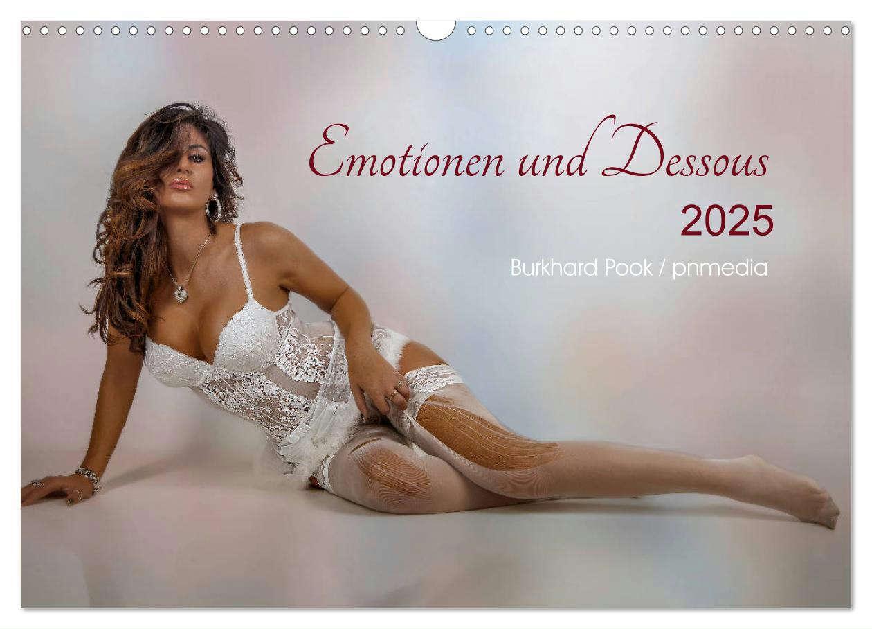 Cover: 9783435366224 | Emotionen und Dessous (Wandkalender 2025 DIN A3 quer), CALVENDO...