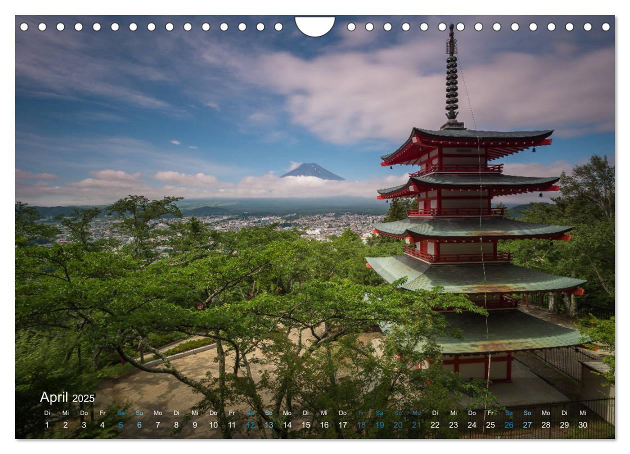 Bild: 9783435434336 | Japan - Im Land der aufgehenden Sonne (Wandkalender 2025 DIN A4...