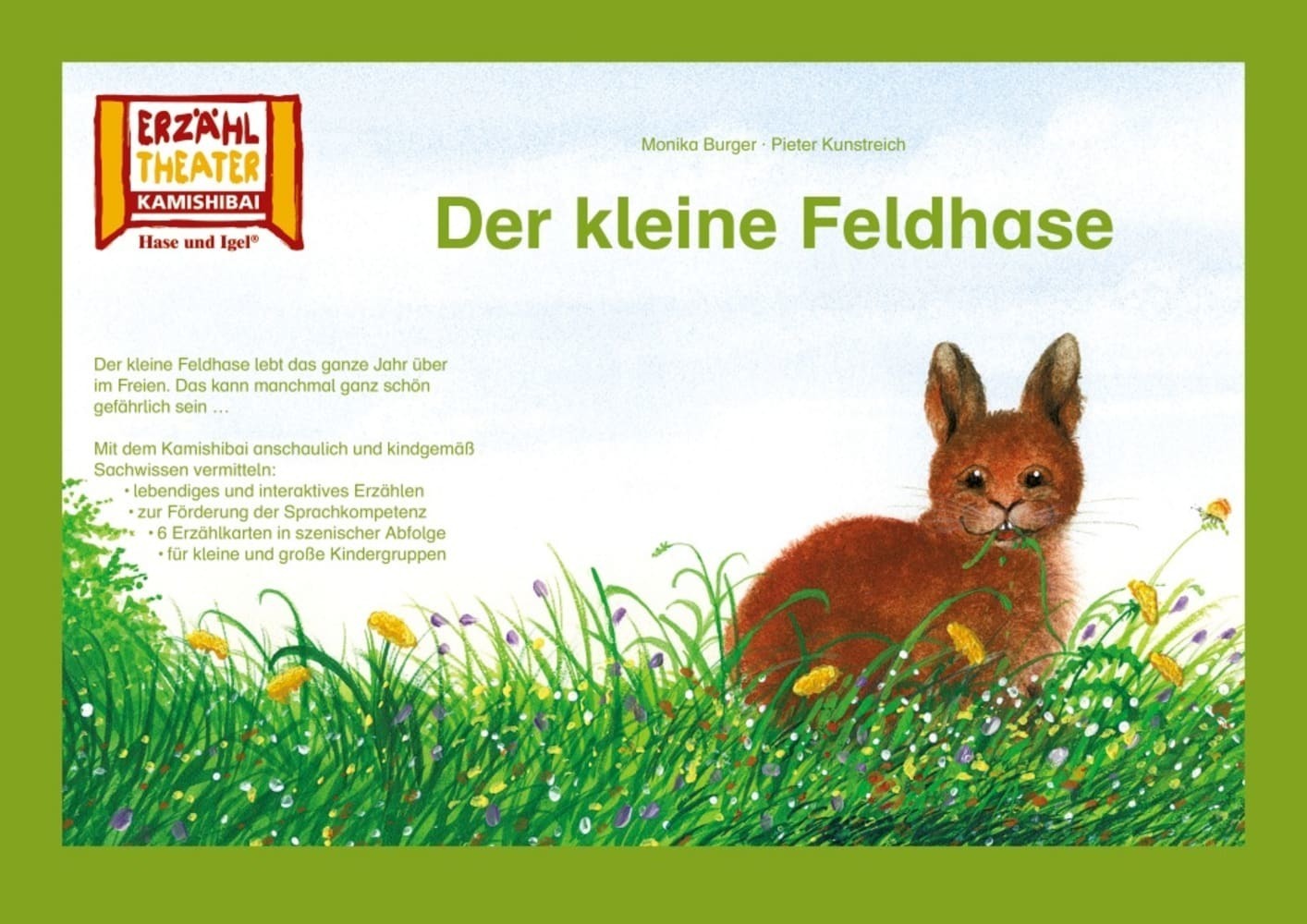 Cover: 4260505830496 | Der kleine Feldhase / Kamishibai Bildkarten | Monika Burger (u. a.)