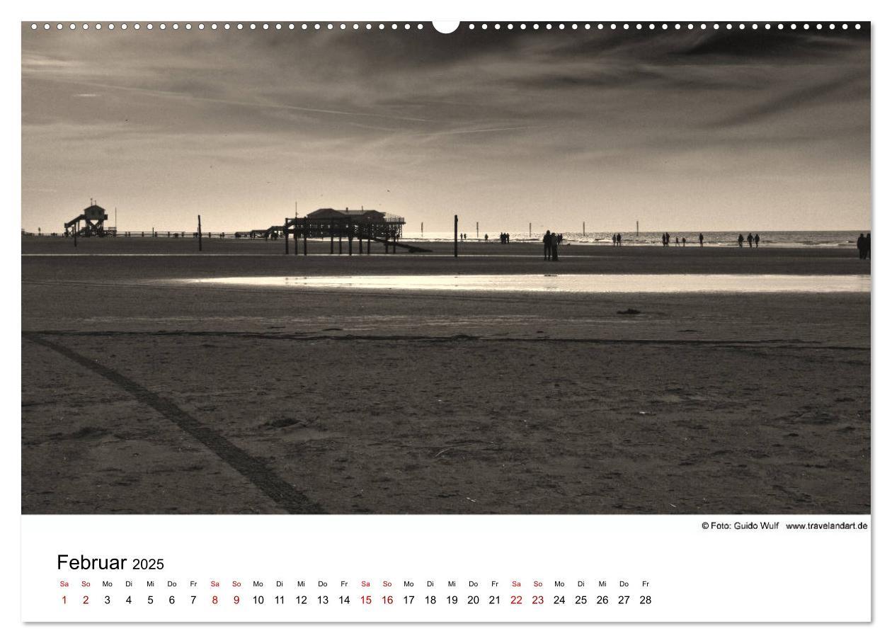 Bild: 9783435437856 | Sankt Peter-Ording. Ein Traum an der Nordsee (Wandkalender 2025 DIN...