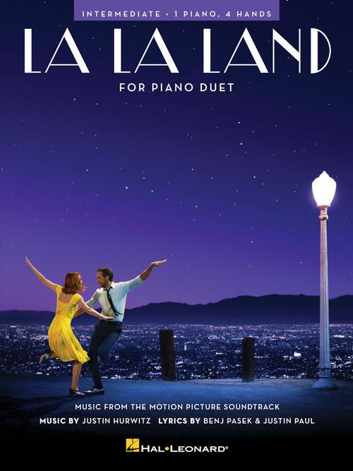 Cover: 9781495093340 | La La Land - Piano Duet | Intermediate Piano Duet (1 Piano, 4 Hands)