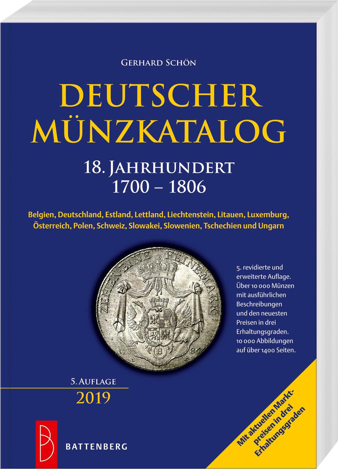Cover: 9783866461338 | Deutscher Münzkatalog 18. Jahrhundert | 1700 - 1806 | Gerhard Schön