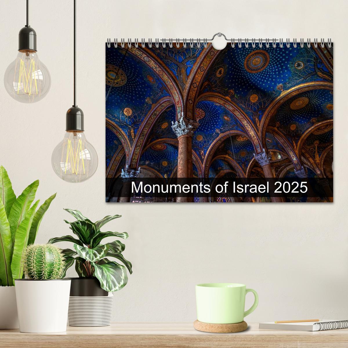 Bild: 9781325962112 | Monuments of Israel 2025 (Wall Calendar 2025 DIN A4 landscape),...