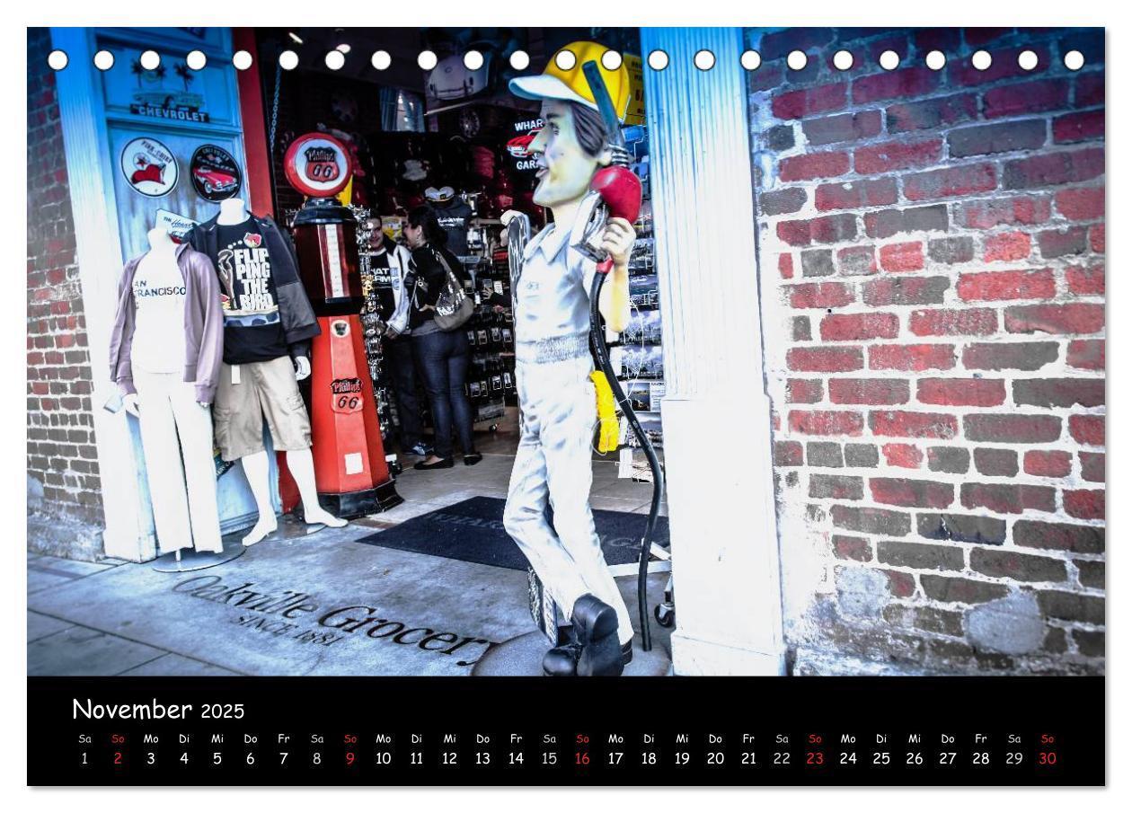 Bild: 9783435787234 | San Francisco - street view (Tischkalender 2025 DIN A5 quer),...