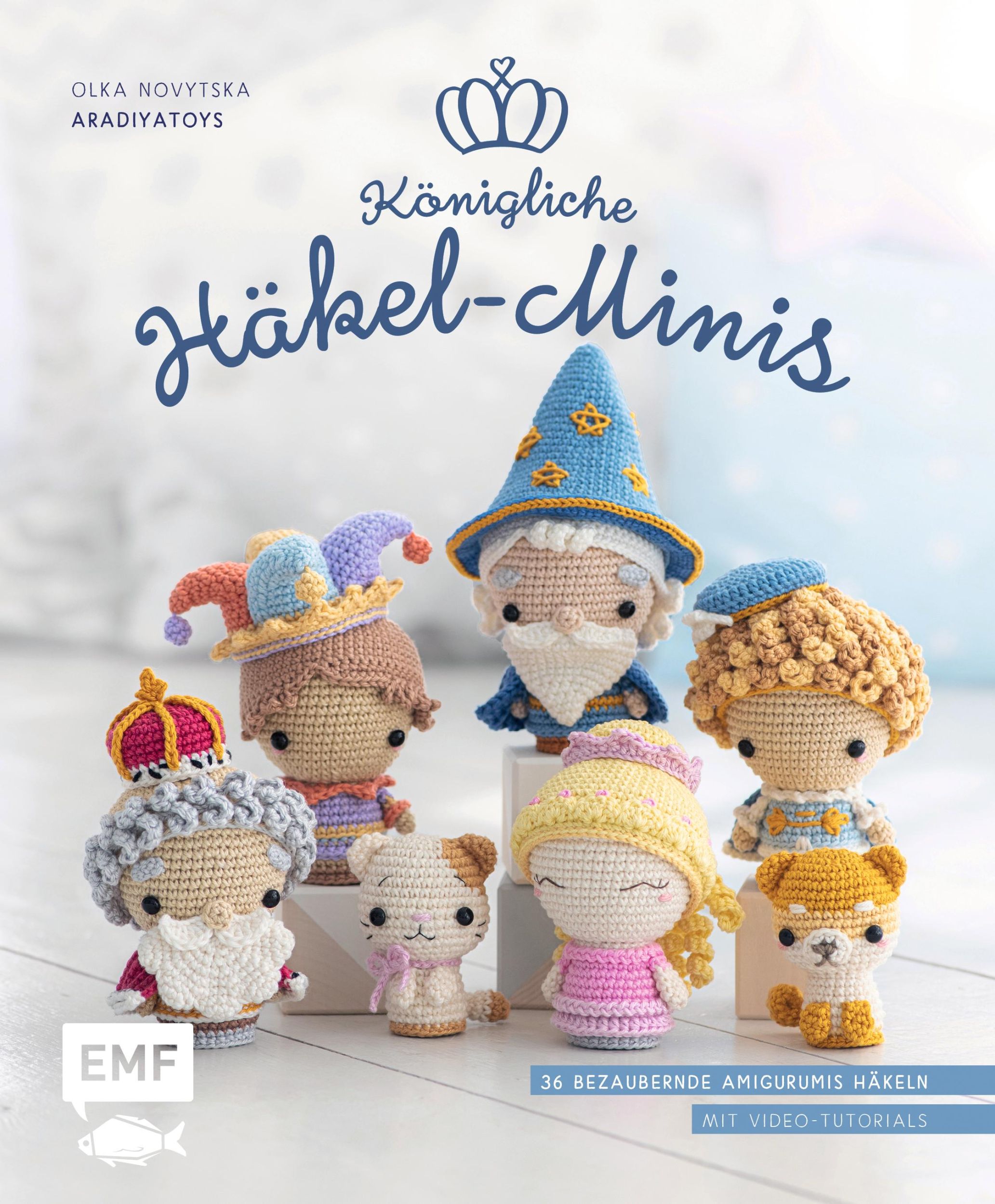 Cover: 9783745906134 | Königliche Häkel-Minis | Olka Novytska | Taschenbuch | 144 S. | 2021