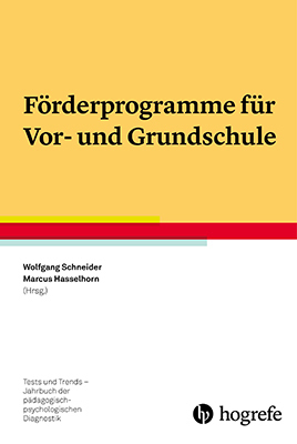 Cover: 9783801727727 | Förderprogramme für Vor- und Grundschule | Wolfgang Schneider (u. a.)