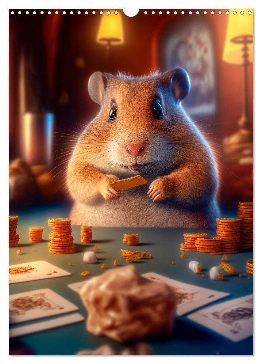 Bild: 9783435885794 | Was für ein Hamster (Wandkalender 2025 DIN A3 hoch), CALVENDO...