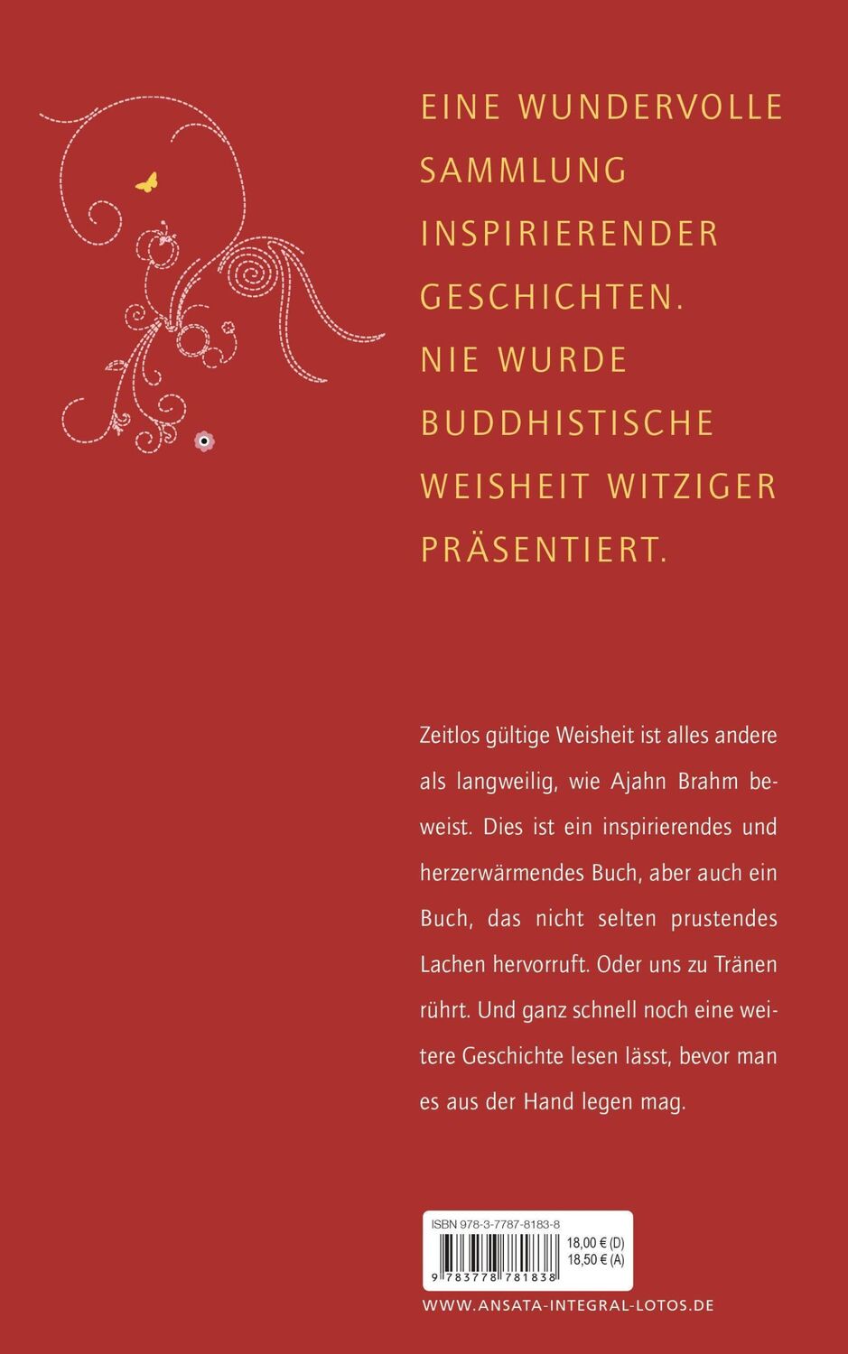 Bild: 9783778781838 | Die Kuh, die weinte | Buddhistische Geschichten über den Weg zum Glück