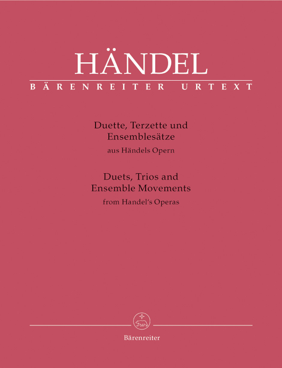 Cover: 9790006537297 | Duette, Terzette und Ensembelsätze aus Händels Opern, Klavierauszug