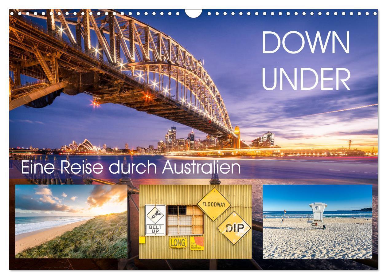 Cover: 9783383204425 | Down Under - Eine Reise durch Australien (Wandkalender 2024 DIN A3...