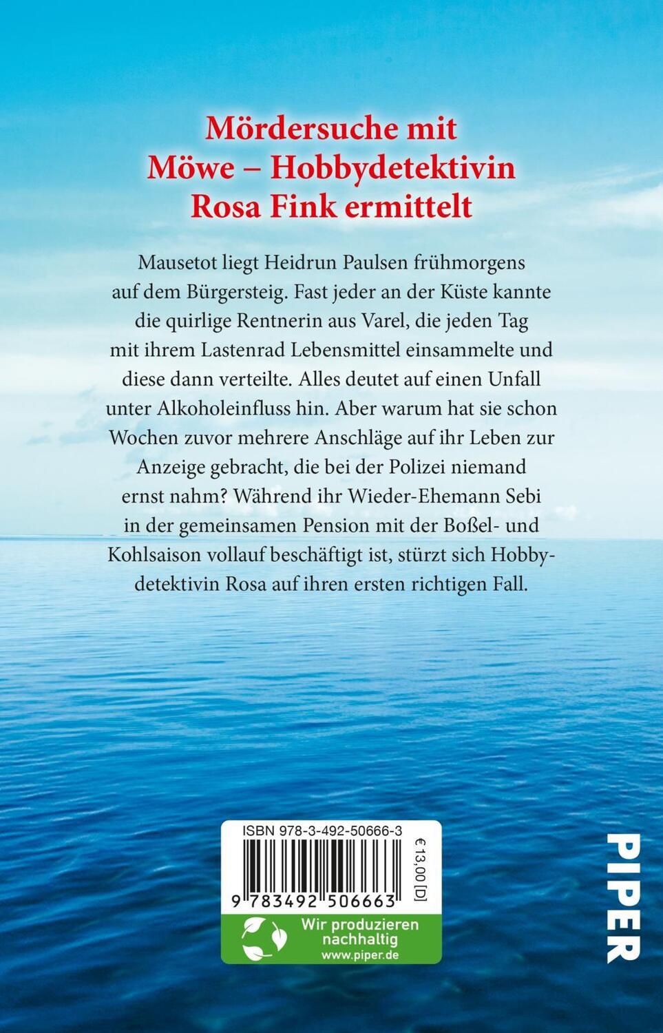 Rückseite: 9783492506663 | Der frühe Vogel | Nordsee-Krimi Humorvolle Cosy-Crime an der Küste