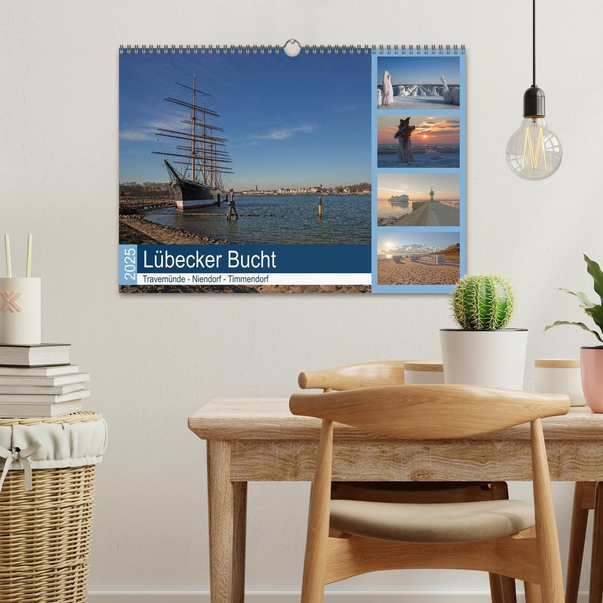 Bild: 9783435439799 | Lübecker Bucht - Travemünde - Niendorf - Timmendorf (Wandkalender...