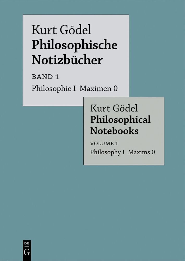 Cover: 9783110583748 | Philosophie I Maximen 0 / Philosophy I Maxims 0 | Philosophie I Max 0