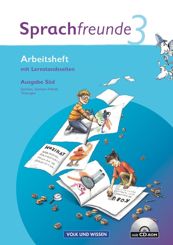 Cover: 9783060809721 | Sprachfreunde 3. Schuljahr. Neubearbeitung 2010. Ausgabe Süd...