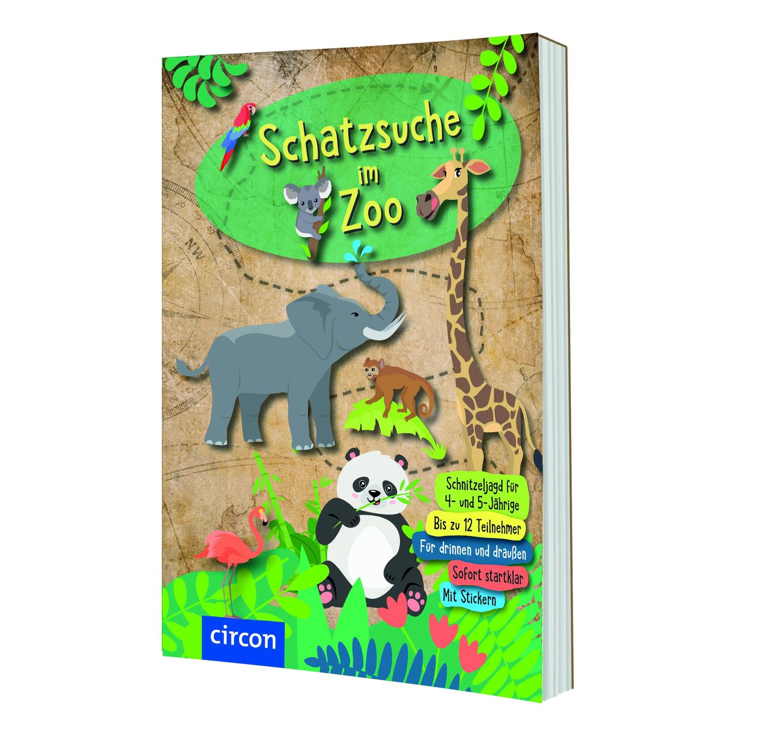 Cover: 9783817442690 | Schatzsuche im Zoo | Svenja Ernsten | Taschenbuch | Schatzsuche | 2022