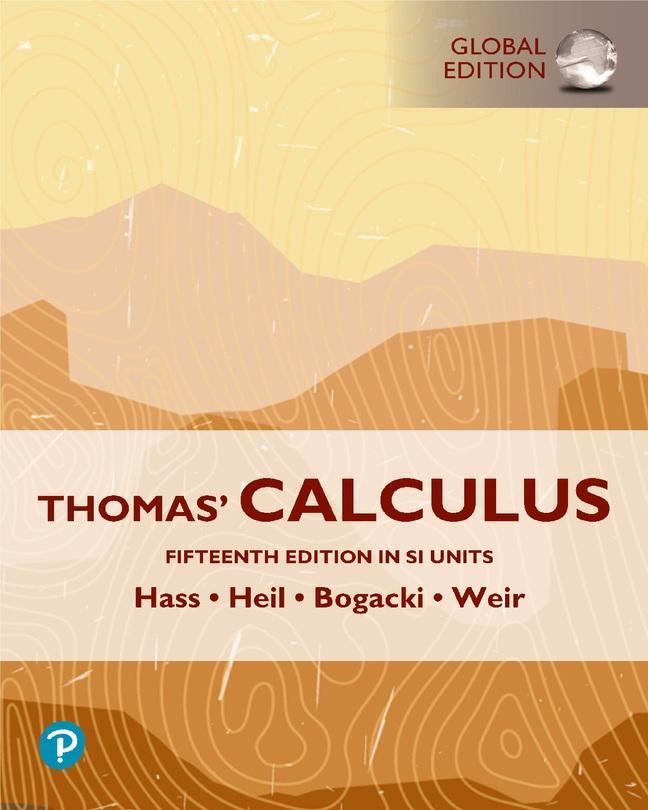 Cover: 9781292459677 | Thomas' Calculus, SI Units | Joel Hass (u. a.) | Taschenbuch | 2023