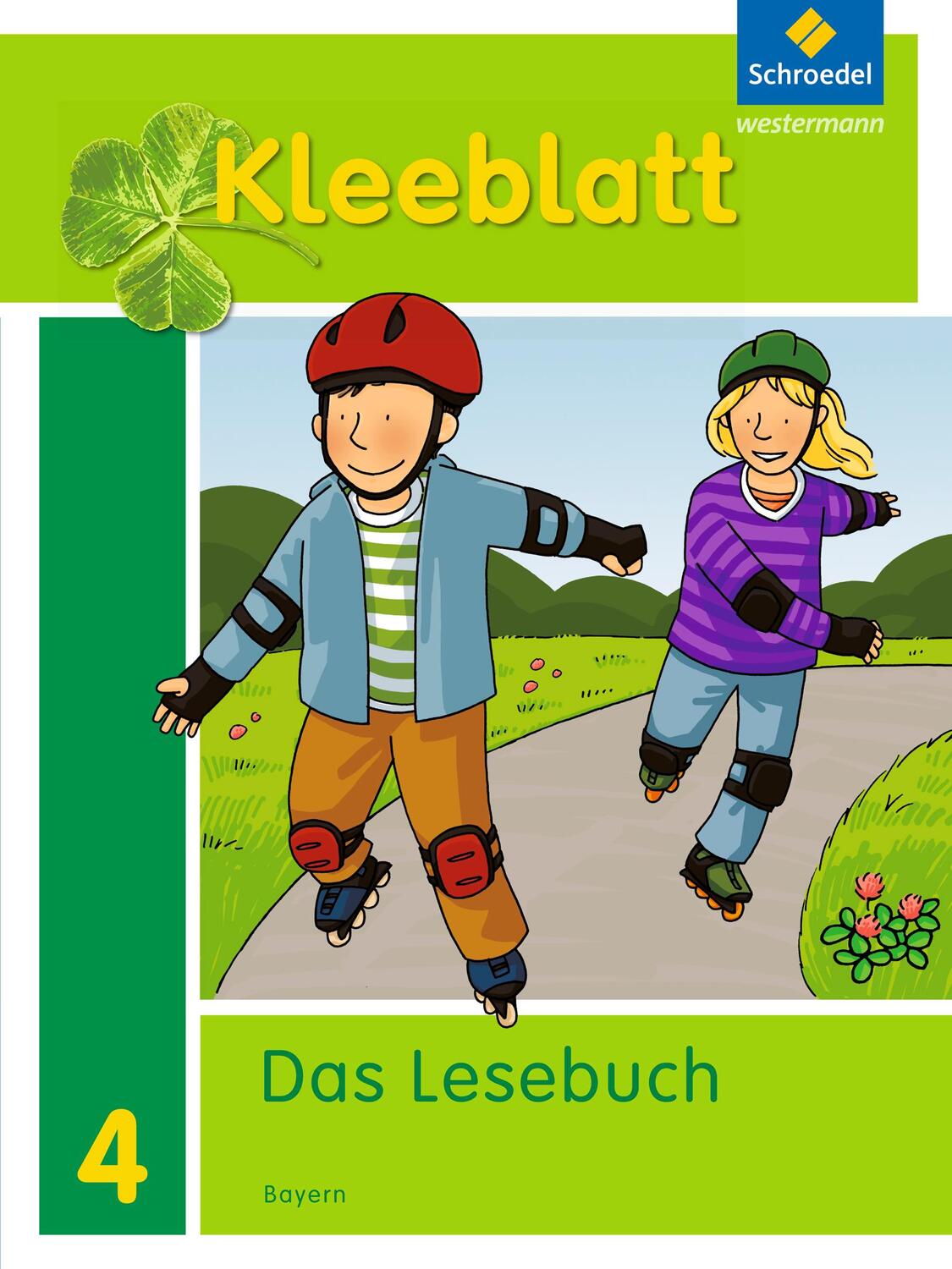 Cover: 9783507433847 | Kleeblatt. Das Lesebuch 4. Schülerband. Bayern | Ausgabe 2014 | Buch