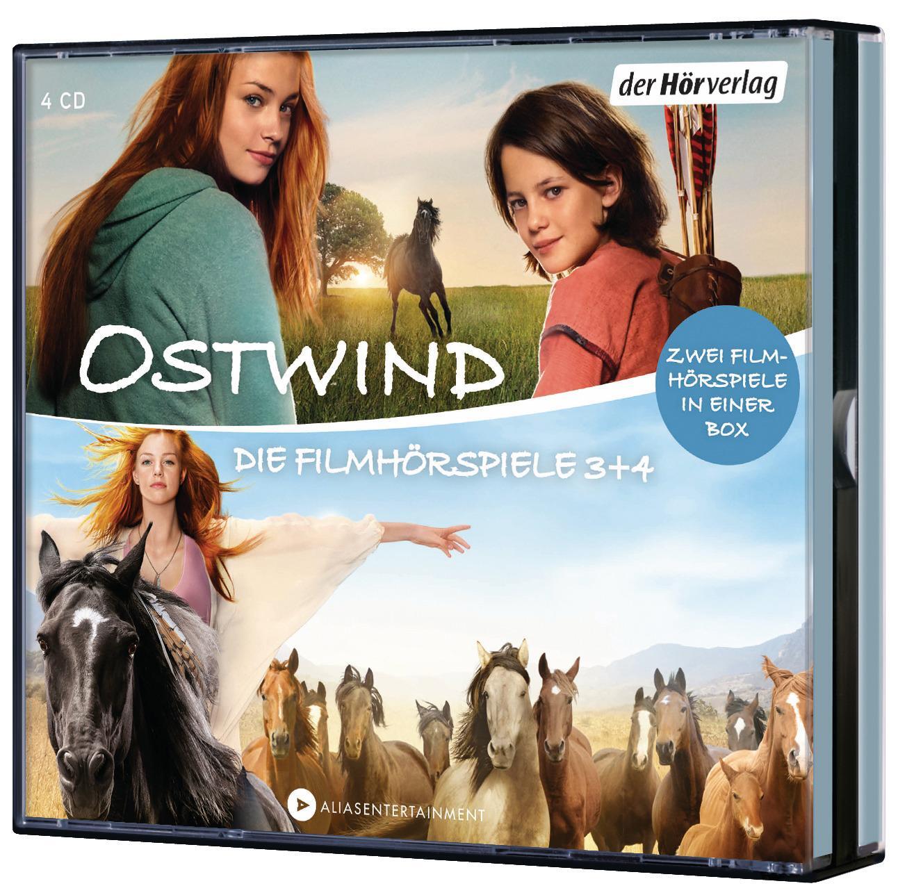 Cover: 9783844537321 | Ostwind Die Filmhörspiele 3 + 4 | Zwei Filmhörspiele in einer Box | CD