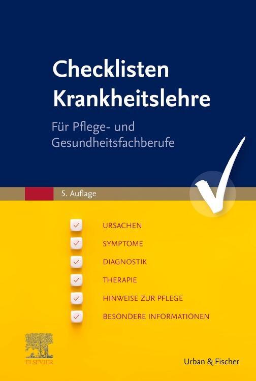 Cover: 9783437282850 | Checklisten Krankheitslehre | Elsevier Gmbh (u. a.) | Taschenbuch