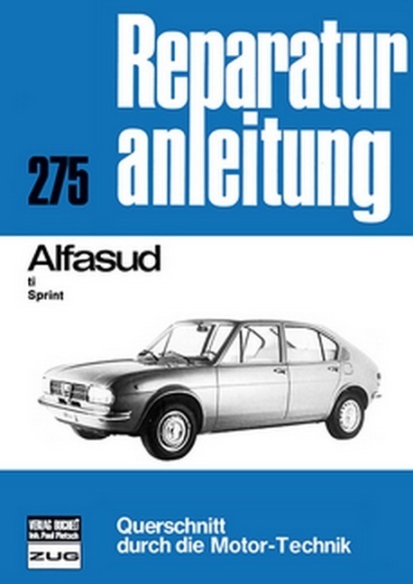 Cover: 9783716813423 | Alfasud | ti / Sprint // Reprint der 8. Auflage 1977 | Taschenbuch