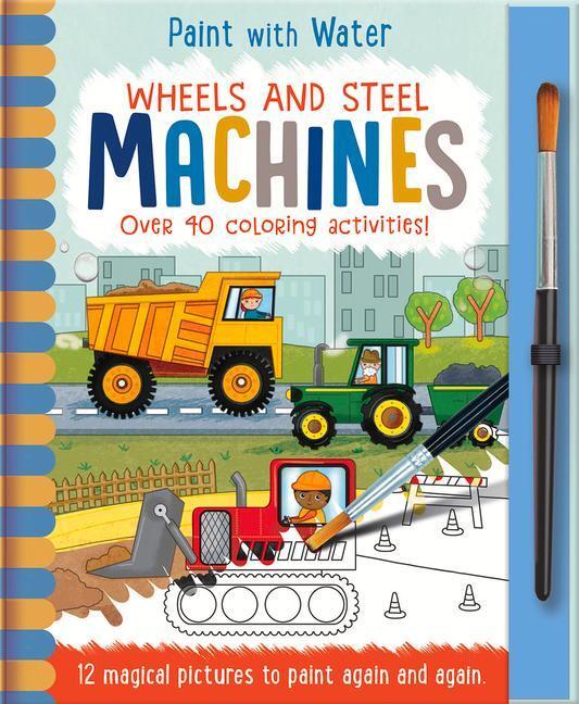 Cover: 9781789581447 | Wheels and Steel - Machines | Jenny Copper | Buch | Paint with Water