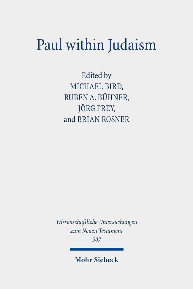 Cover: 9783161623257 | Paul within Judaism | Perspectives on Paul and Jewish Identity | Buch
