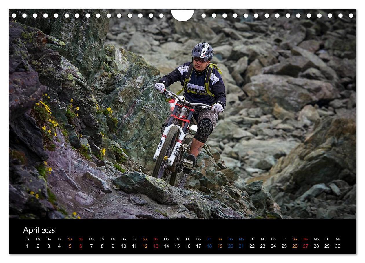 Bild: 9783435635184 | Mountainbike Freeride Momente (Wandkalender 2025 DIN A4 quer),...