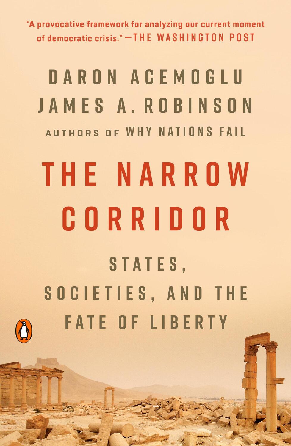 Cover: 9780735224407 | The Narrow Corridor | States, Societies, and the Fate of Liberty