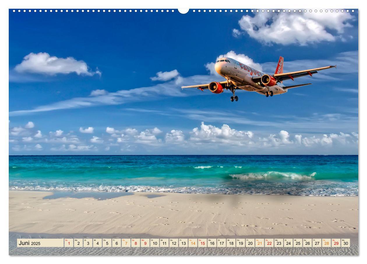 Bild: 9783383963469 | Flugzeuge - ab in den Urlaub (Wandkalender 2025 DIN A2 quer),...