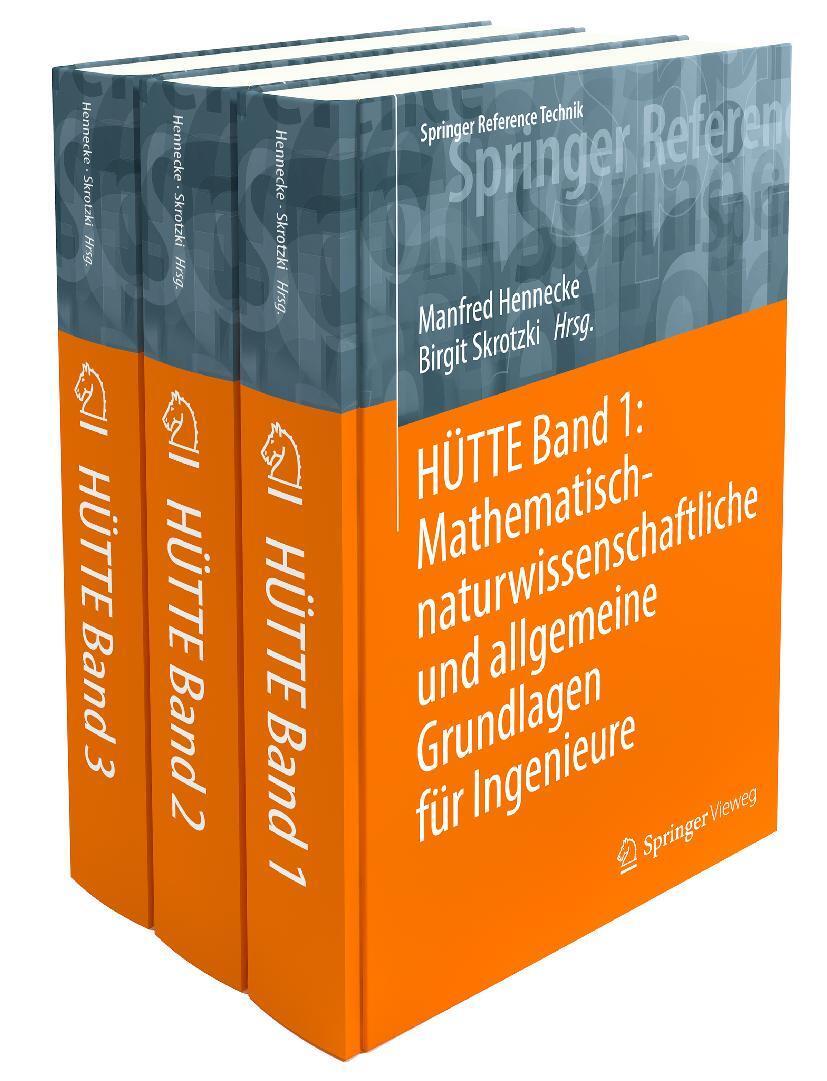 Cover: 9783662644256 | HÜTTE Set: Grundlagen für Ingenieure | Manfred Hennecke (u. a.) | Buch
