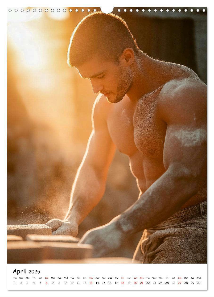 Bild: 9781325990443 | Hot Builders - Hard at Work (Wall Calendar 2025 DIN A3 portrait),...