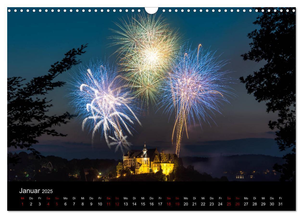 Bild: 9783435413171 | Märchenhaftes Marburg (Wandkalender 2025 DIN A3 quer), CALVENDO...