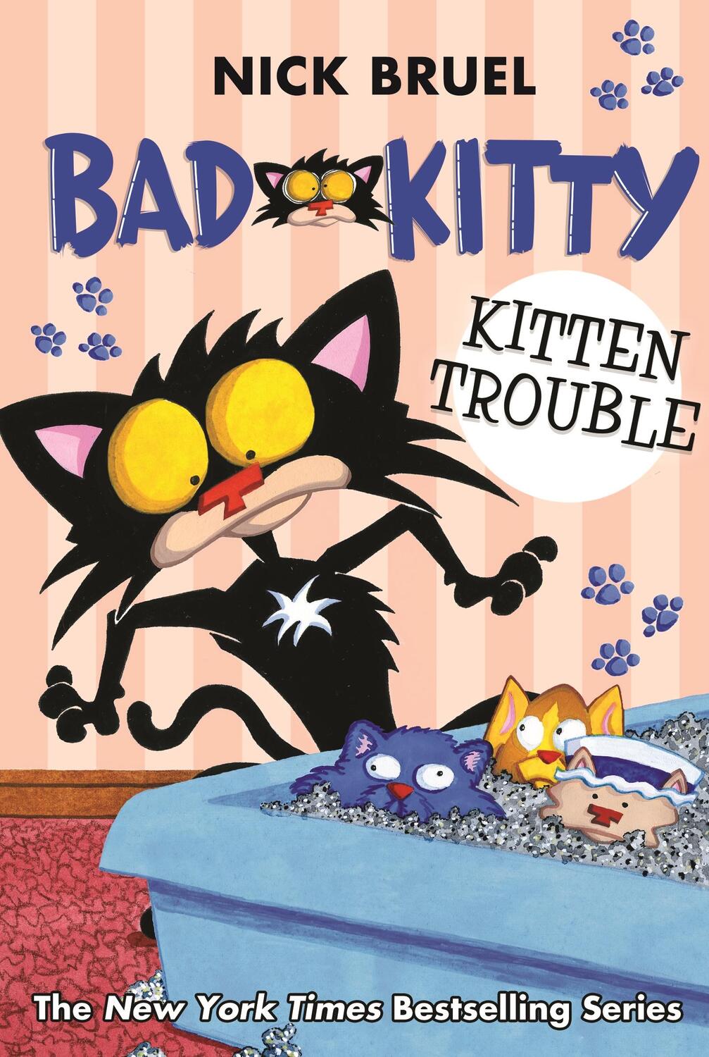 Cover: 9781250182081 | Bad Kitty: Kitten Trouble (Classic Black-And-White Edition) | Bruel