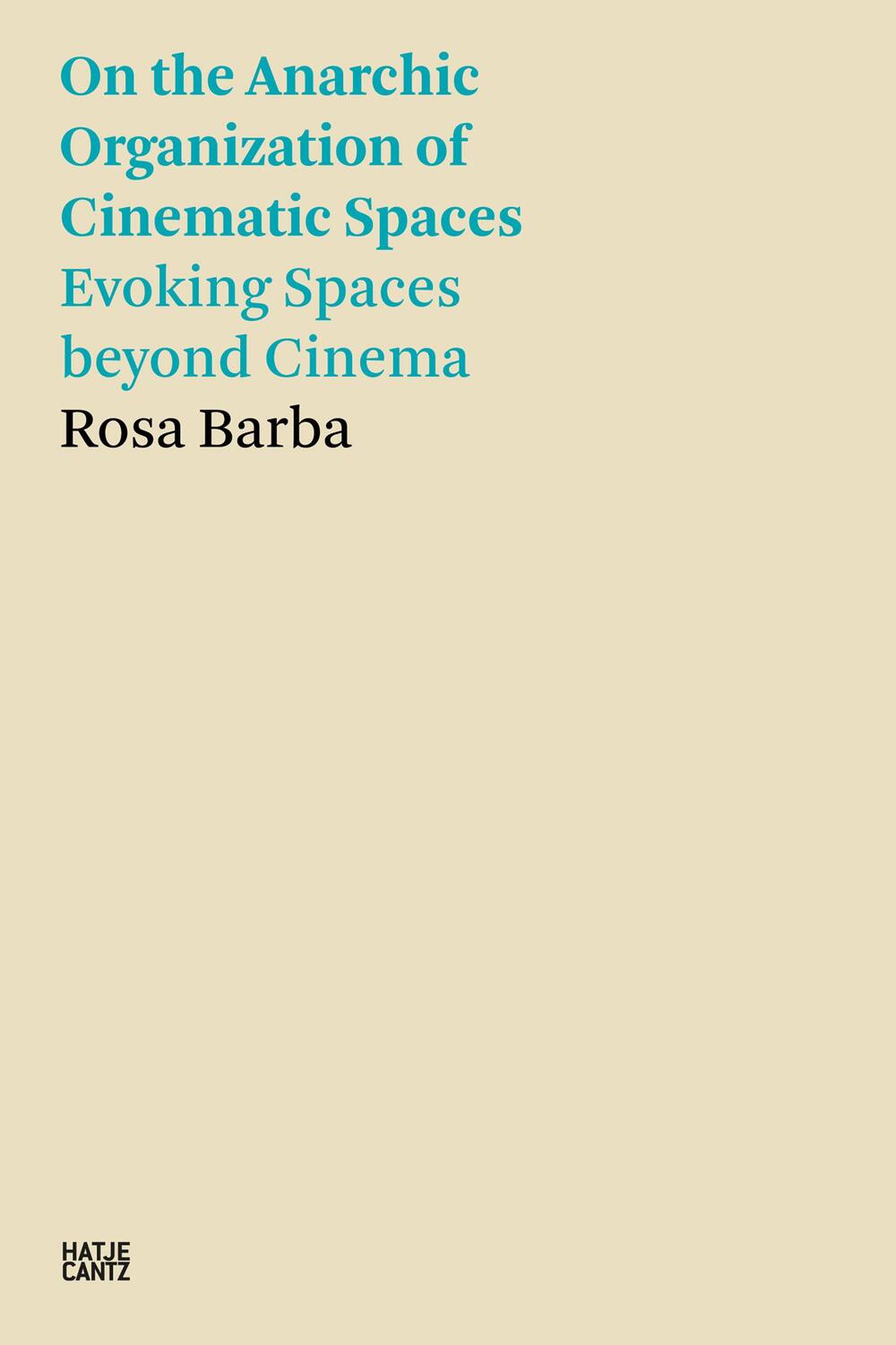 Cover: 9783775750271 | Rosa Barba | Taschenbuch | Hatje Cantz Text | 160 S. | Englisch | 2021