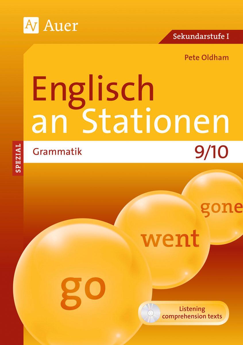 Cover: 9783403069577 | Englisch an Stationen spezial Grammatik 9-10 | Pete Oldham | Buch