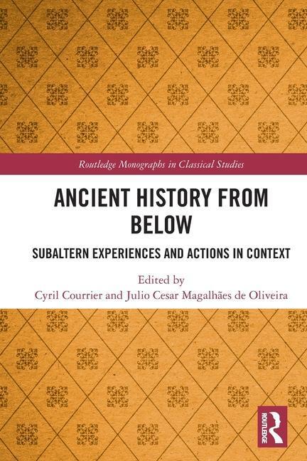 Cover: 9781032078809 | Ancient History from Below | Taschenbuch | Einband - flex.(Paperback)