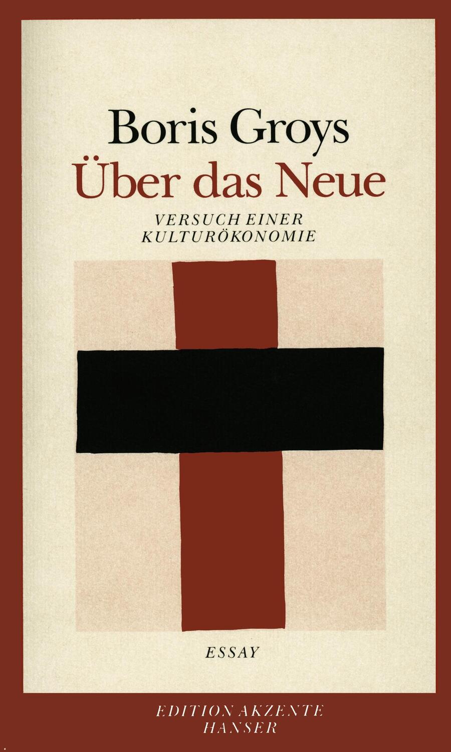Cover: 9783446209640 | Über das Neue | Versuch einer Kulturökonomie. Essay | Boris Groys
