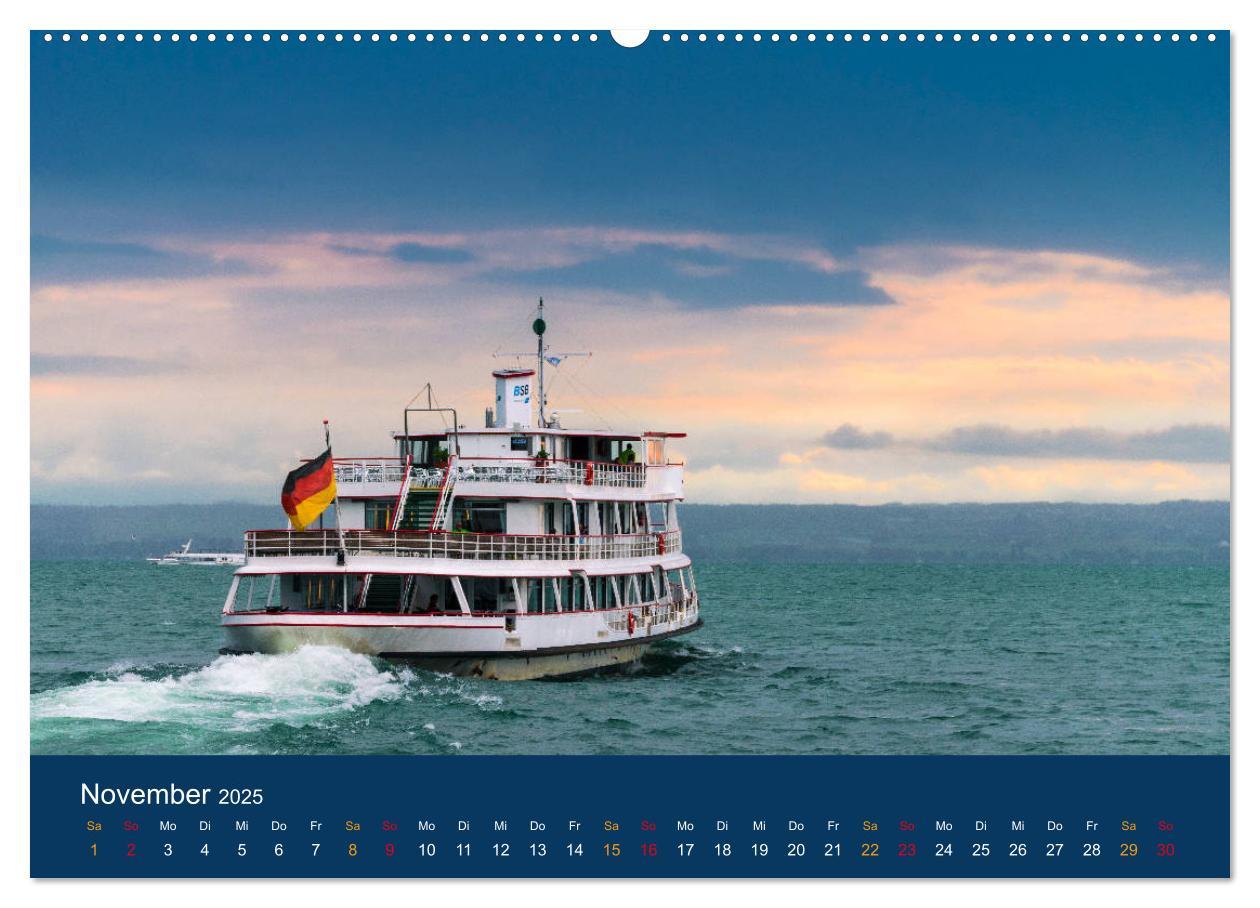 Bild: 9783435412679 | Ansichten vom Bodensee (Wandkalender 2025 DIN A2 quer), CALVENDO...