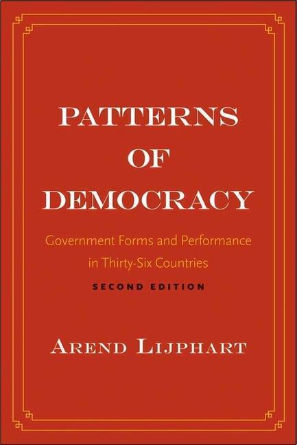 Cover: 9780300172027 | Patterns of Democracy | Arend Lijphart | Taschenbuch | Englisch | 2012