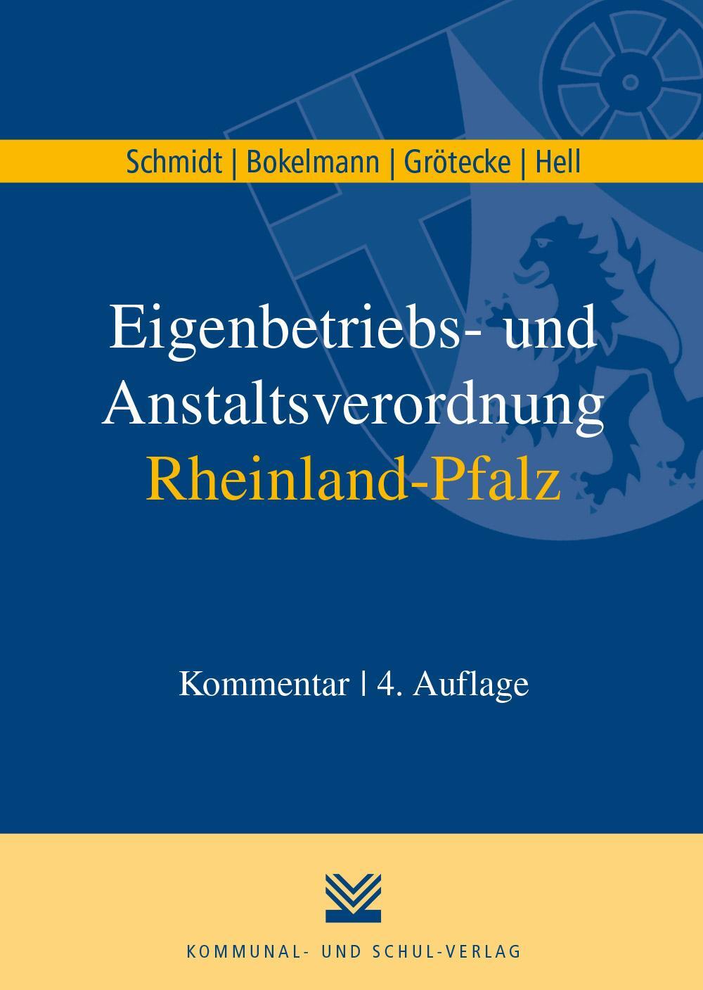 Cover: 9783829316682 | Eigenbetriebs- und Anstaltsverordnung Rheinland-Pfalz | Taschenbuch