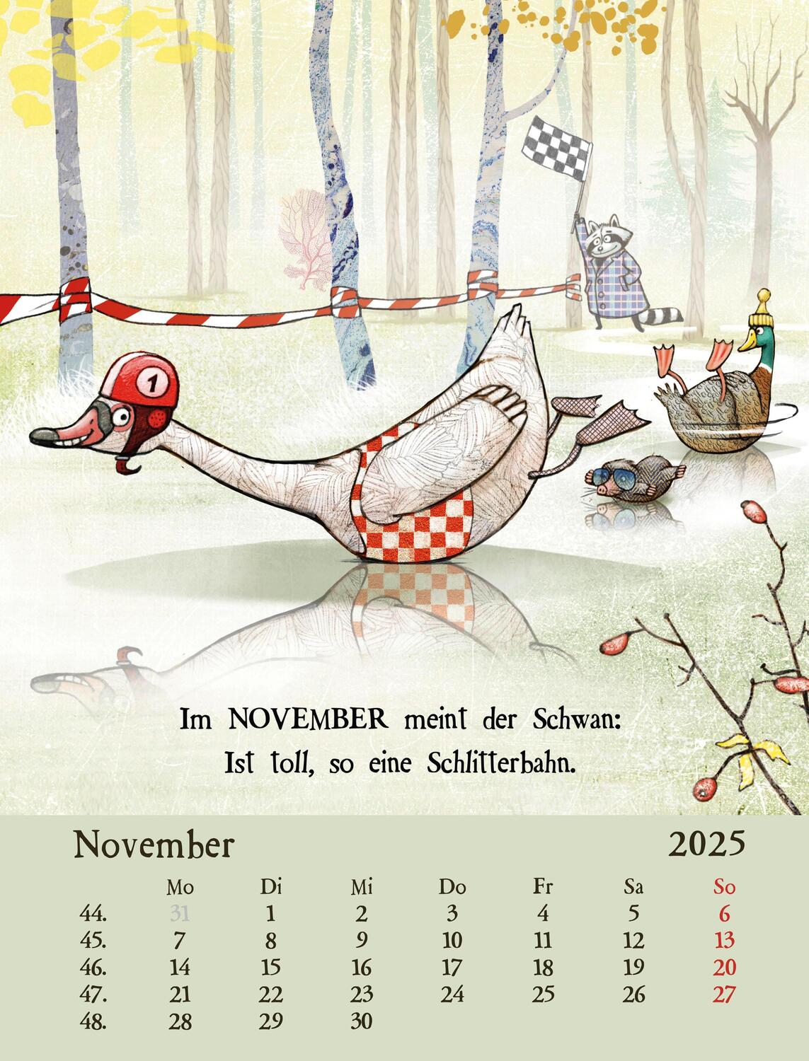 Bild: 4260308345166 | Wandkalender 2025: Der tierisch tolle Tierkalender | Werner Holzwarth