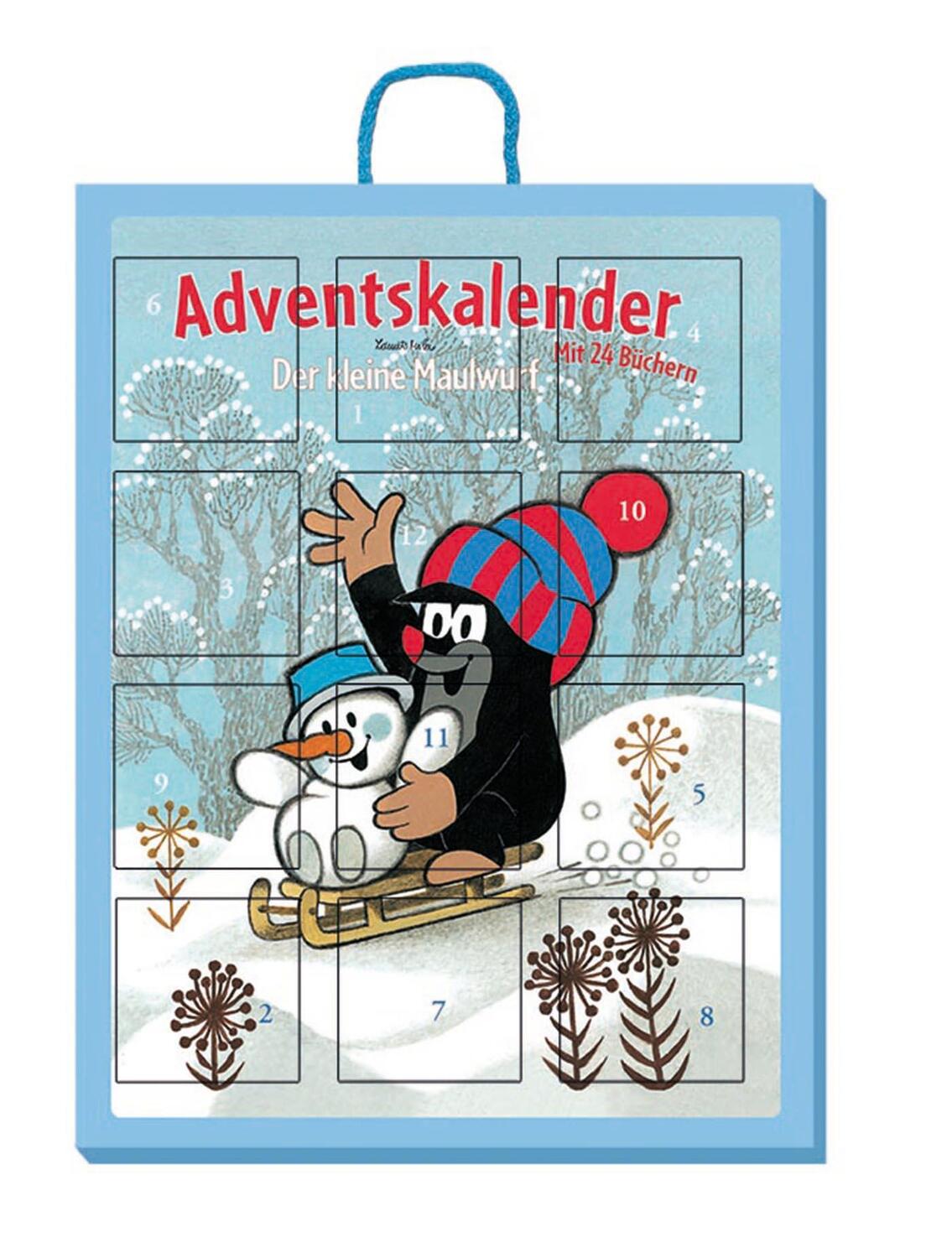 Cover: 9783868486599 | Trötsch Der kleine Maulwurf Minibücher Adventskalender | Taschenbuch