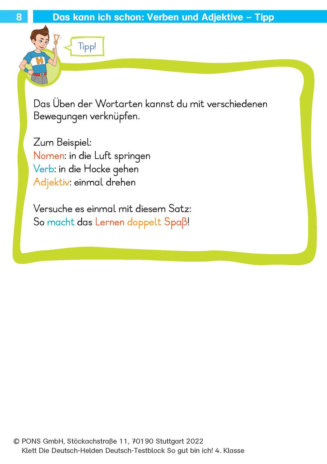 Bild: 9783129496961 | Klett Die Deutsch-Helden: Deutsch-Testblock So gut bin ich! 4. Klasse