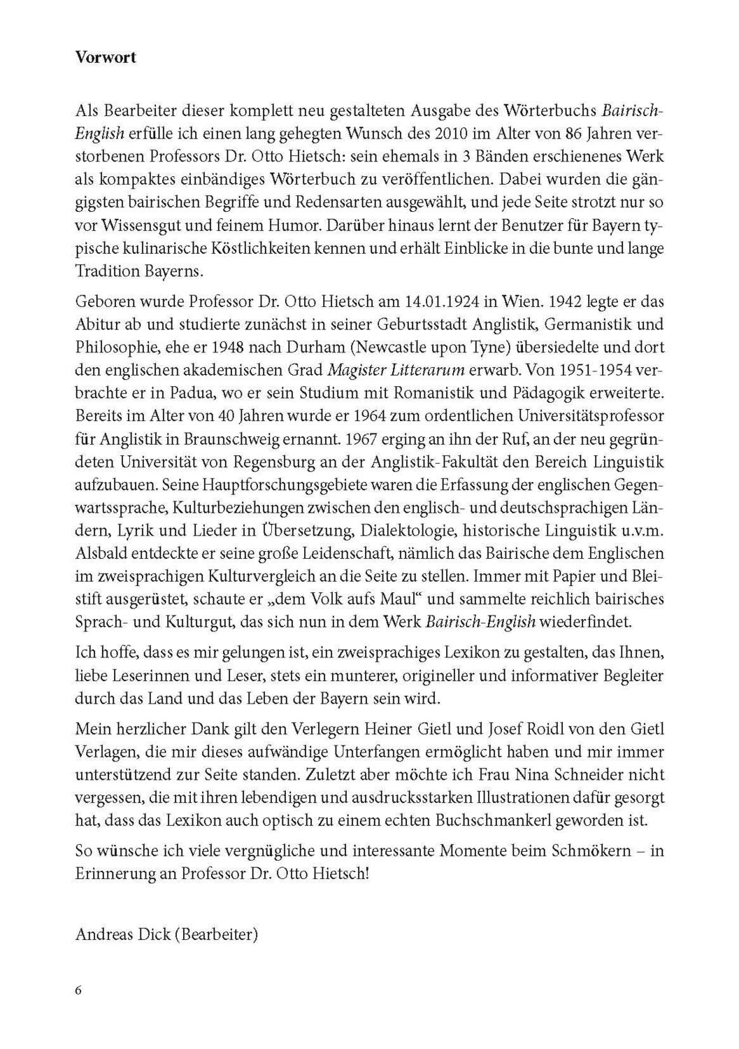 Bild: 9783866467392 | Wörterbuch Bairisch - English | Von Apfelbutzen bis Zwickerbusserl