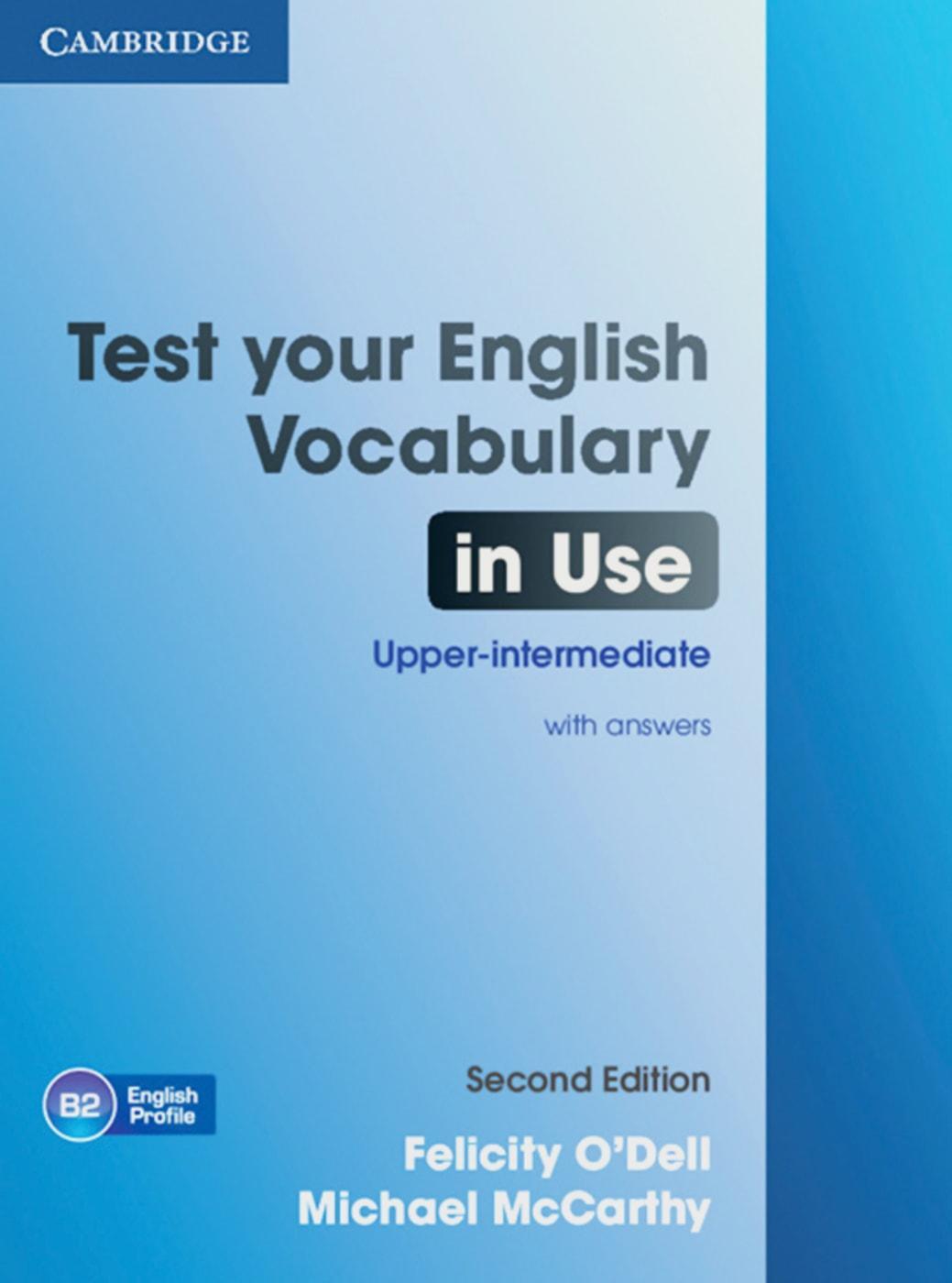 Cover: 9783125400481 | Test Your English Vocabulary in Use. Upper-intermediate. Second...